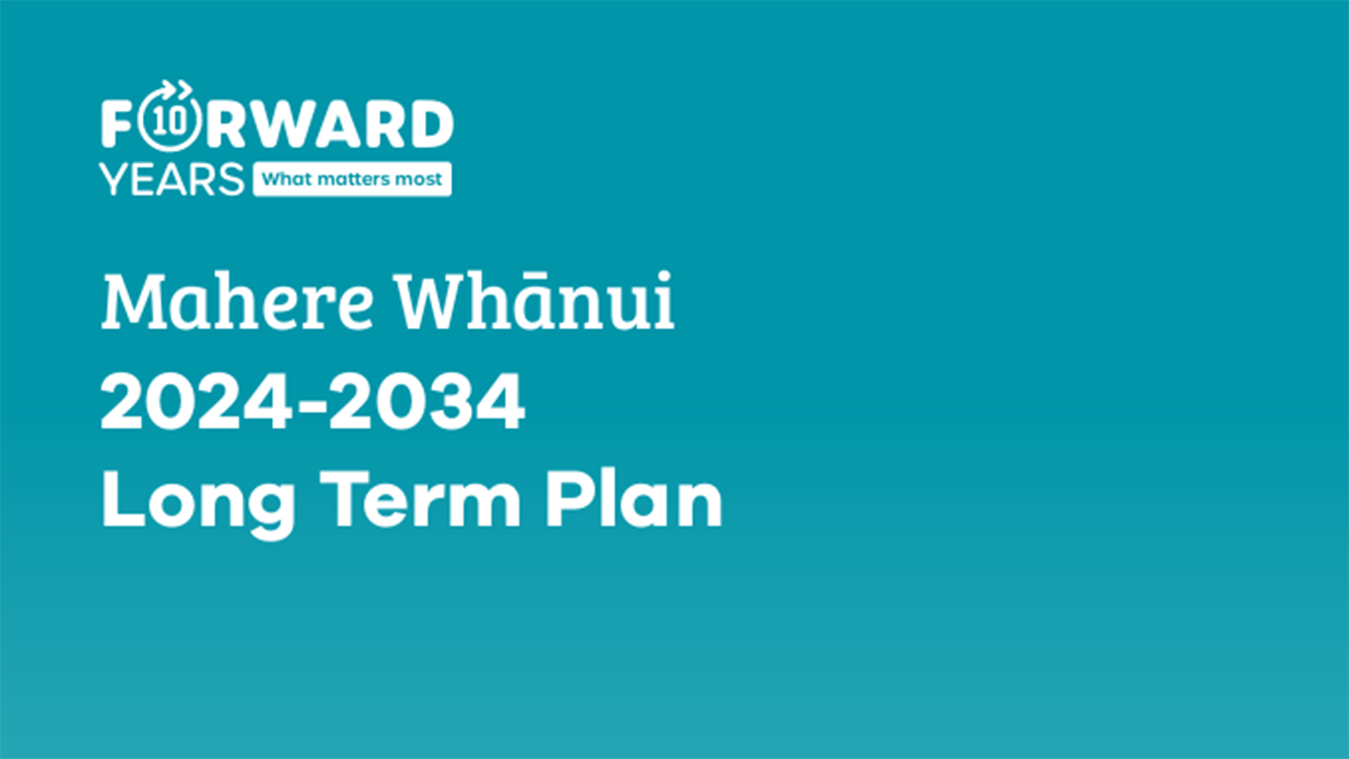 Image - Cover of Long Term Plan 24-34