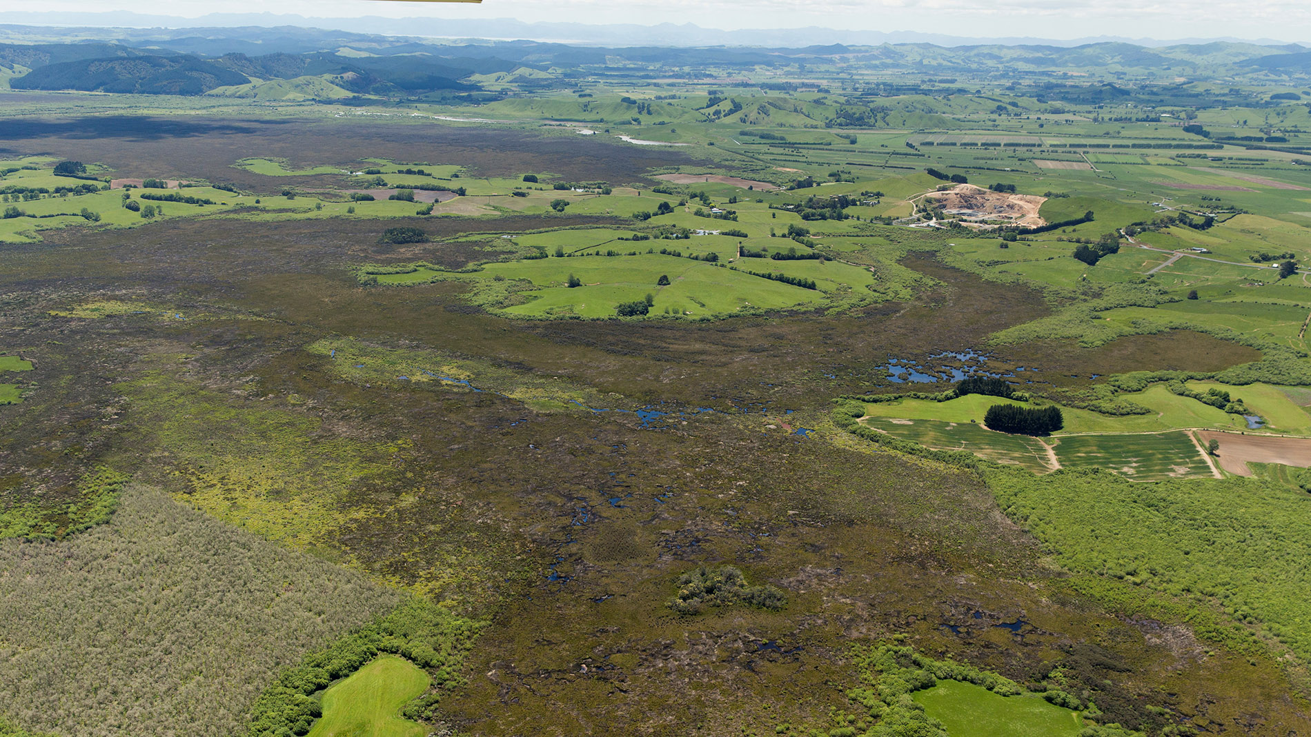 Image of storage area at Whangamarino