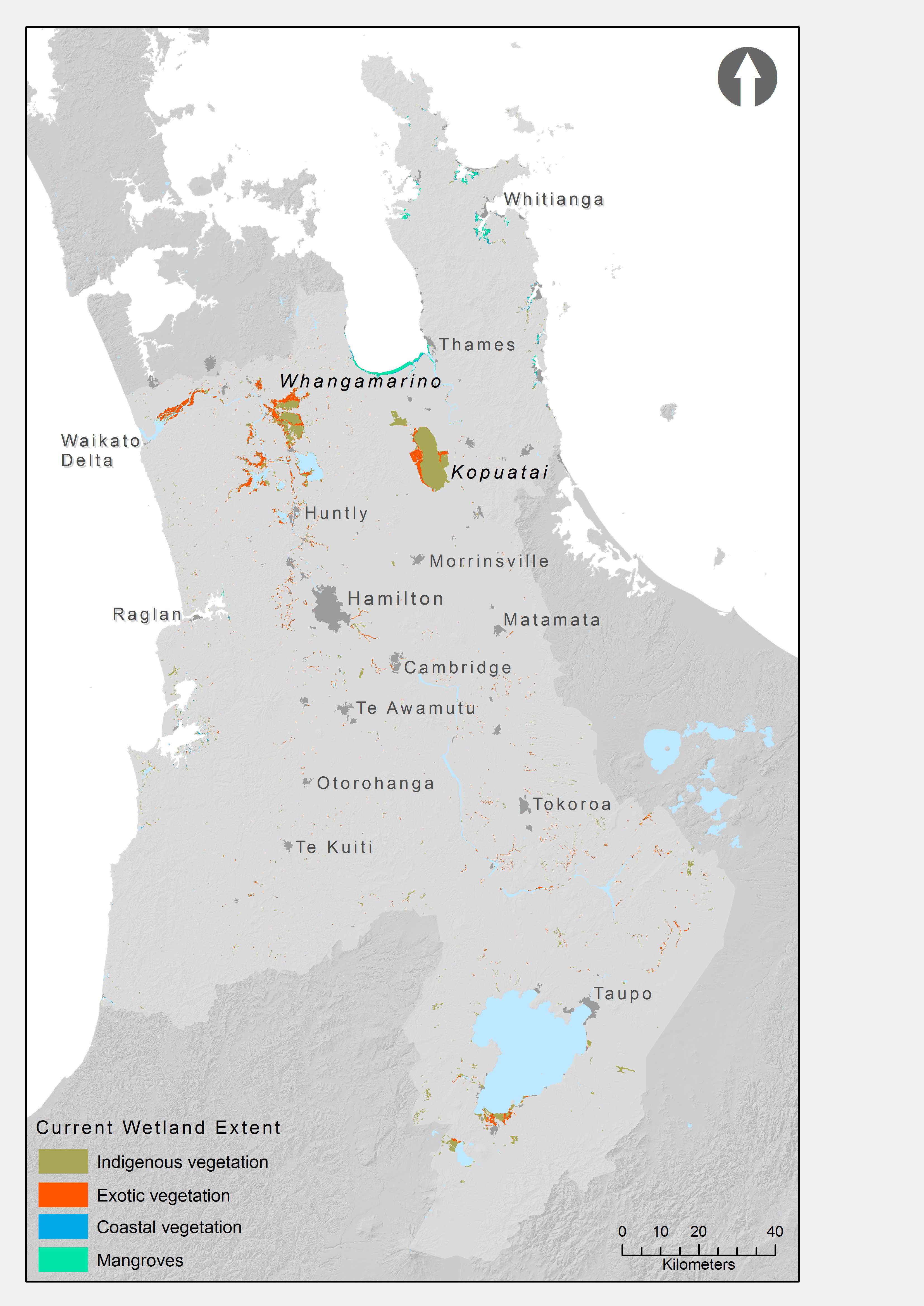 Current wetlands