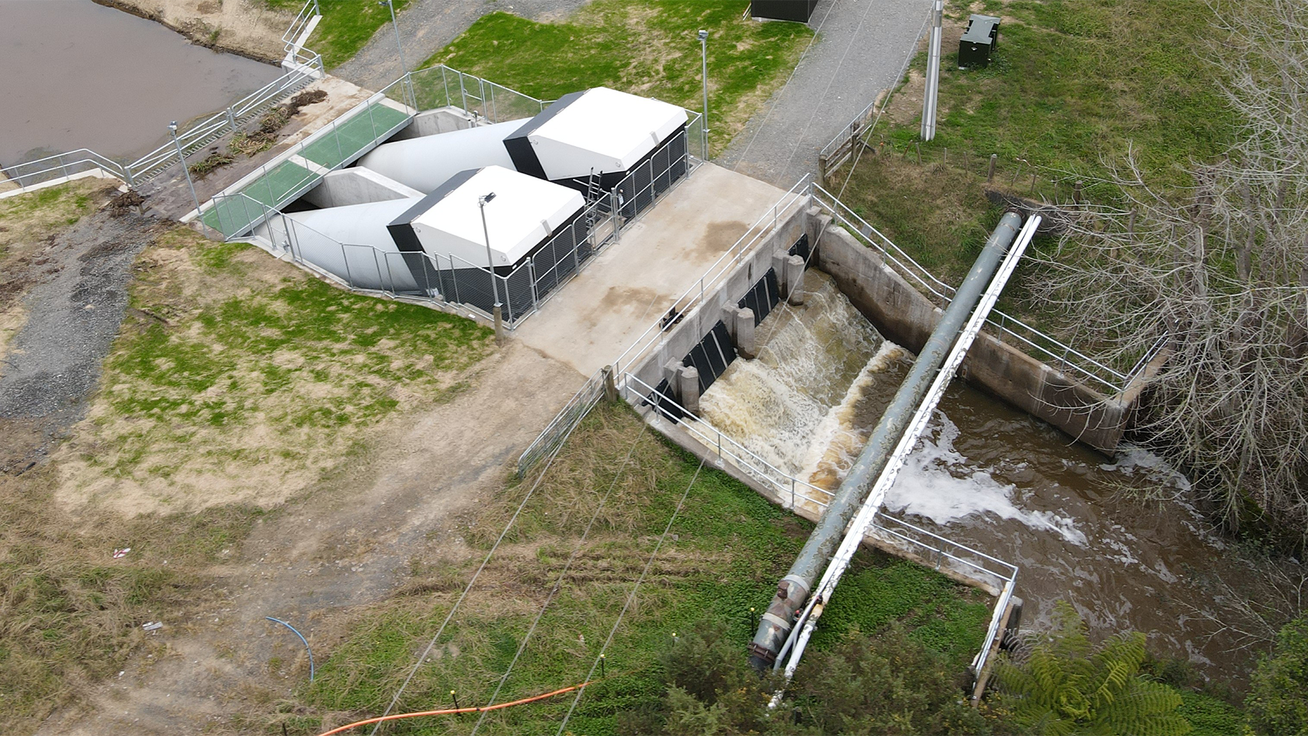 Image of a flood protection asset