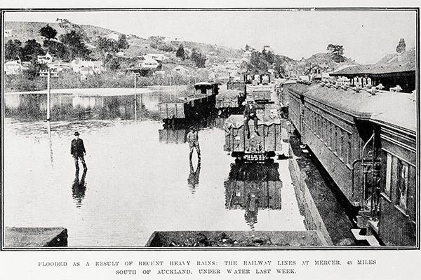Mercer, 1917. Image: Auckland Weekly News