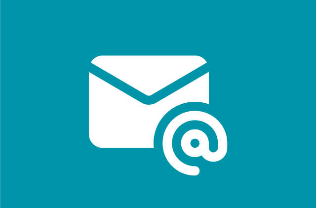 Image - Icon showing mail in envelope