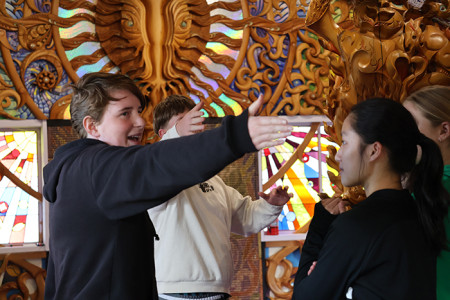 Aratiatia Marae is a fitting and uplifting location for the climate summit.