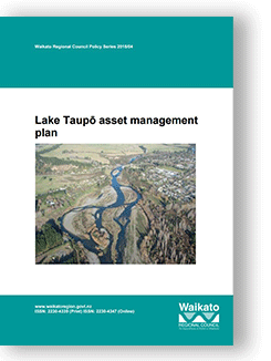 Lake Taupo asset management plan cover image