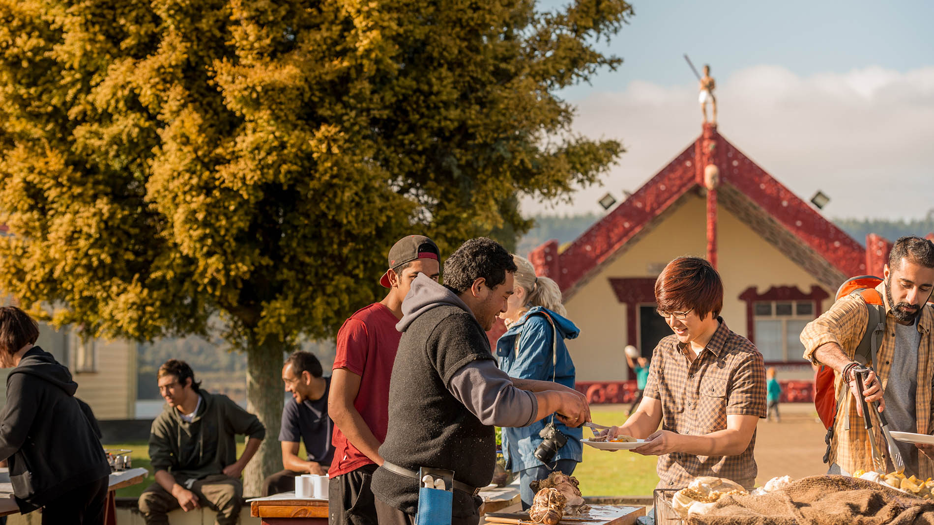 Image - event on marae