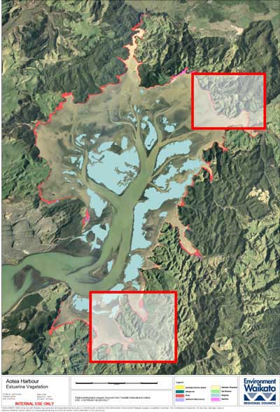 Aotea Harbour map