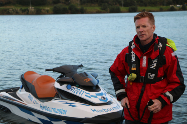 Chris Bredenbeck, Waikato Regional Council’s Regional Harbourmaster.